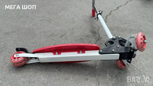 Детски скутер с възможност за регулиране на височината и светещи колелета, снимка 13 - Детски велосипеди, триколки и коли - 50173482