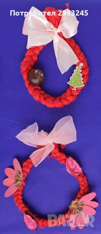 Коледни венци за декорация, снимка 3 - Декорация за дома - 52590256