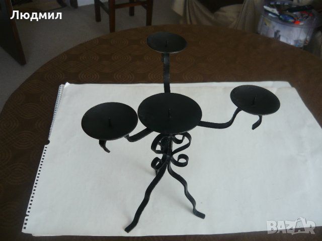 Свещници от ковано желязо