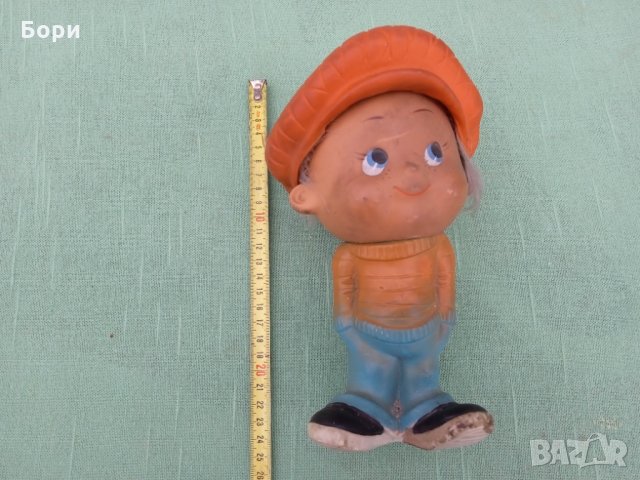 Стара гумена играчка 27см, снимка 3 - Други ценни предмети - 35628944