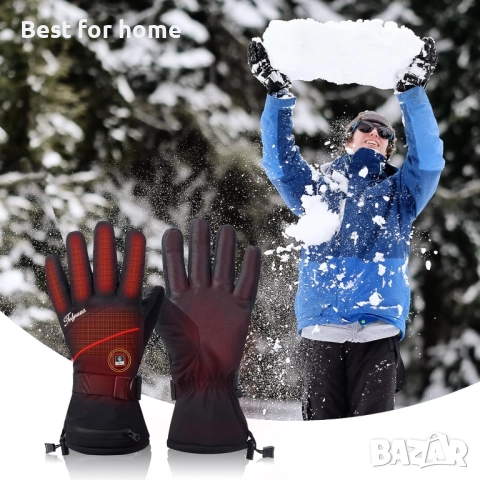 elguua Отопляеми ръкавици за мъже и жени, снимка 6 - Друга електроника - 52613789