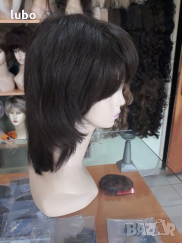 Перука от  естествена коса, снимка 3 - Аксесоари за коса - 28500840