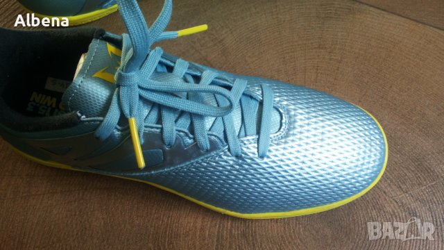 Adidas Football MESSI 15.3 BUILT TO WIN Размер EUR 38 2/3 / UK 5 1/2 детски за футбол 36-14-S, снимка 5 - Детски маратонки - 43537669