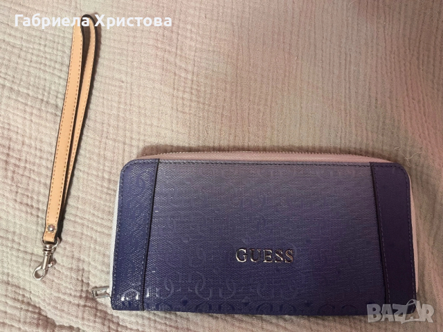 Дамско портмоне Guess, снимка 1 - Портфейли, портмонета - 53183352