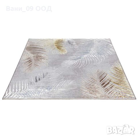 Килим с ефектен дизайн на листа, снимка 2 - Килими - 42993547