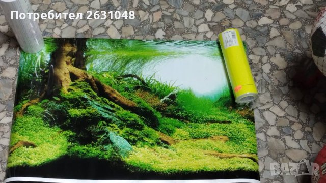 фон за аквариум двулицев – различни размери, снимка 14 - Оборудване за аквариуми - 42944282