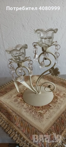 Свещник с две гнезда