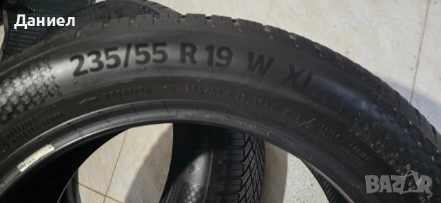 2 гуми CONTINENTAL ALLSEASON CONTACT 2 235/55 R19 105V XL, снимка 6 - Гуми и джанти - 51951928