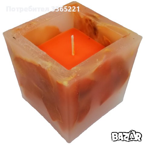 Канела ароматна свещ, снимка 2 - Ръчно изработени сувенири - 37941321