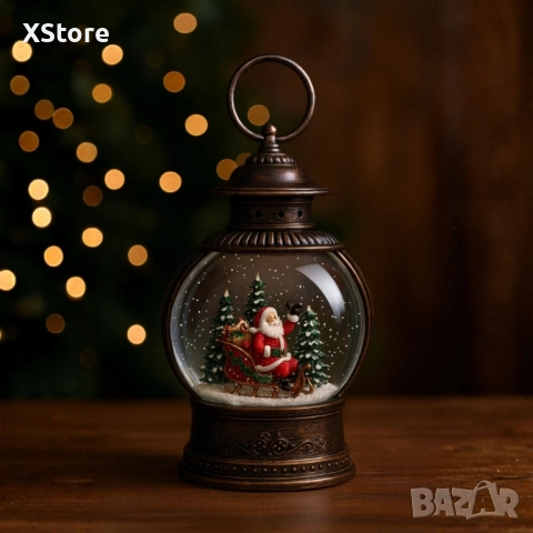 Коледен снежен глобус, снимка 12 - Декорация за дома - 52437935