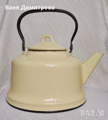 Нов емайлиран чайник 