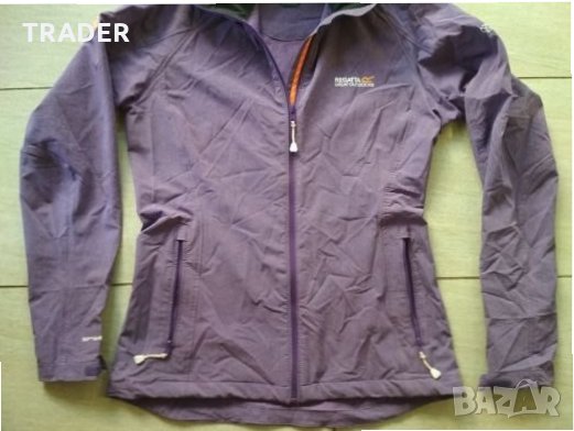 дамско яке ветровка туризъм Regatta Great Outdoors, пастелено лилаво, снимка 3 - Якета - 15984333