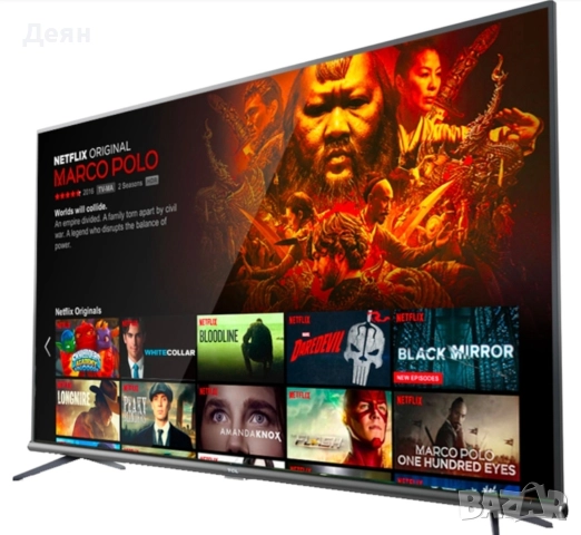Телевизор LЕD Smаrt Аndrоіd TCL, 50" (127 CM), 50EP660, 4K Ultra HD, снимка 2 - Телевизори - 52991798