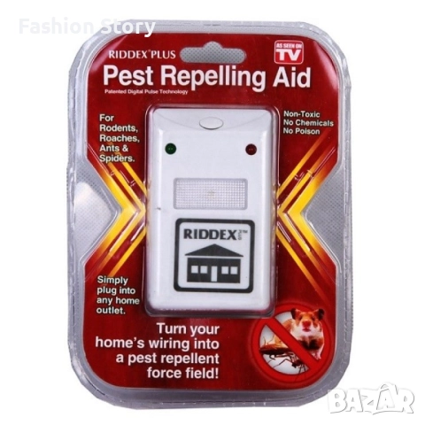 Уред против хлебарки R I D D E X Plus P e s t r e  p e l l e r TV317, снимка 6 - Други стоки за дома - 51894141