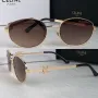 Celine 2024 дамски слънчеви очила елипса кръгли овални  два цвята , снимка 2