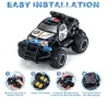 Играчка радиоуправляема полицейска кола Rock Crawler Police 6146, снимка 2