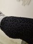 Дамска дънкова пола с шарка, размер М, снимка 1 - Поли - 39046128