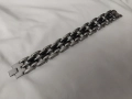 Мъжка гривна неръждаема стомана и силикон !, снимка 8