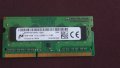 Рам памет за лаптоп Micron 4GB DDR3 1600mhz SODIMM PC3-12800S, снимка 1