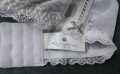 C&A Lingerie 80D луксозен бял сутиен с меки чашки с бродерии върху тюл, снимка 7