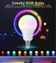 RGB LED КРУШКИ С ДИСТАНЦИОННИ УПРАВЛЕНИЯ - КОД 1465, снимка 1