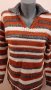 ДАМСКИ ПЛЕТЕН  ПУЛОВЕР Размер L, снимка 1 - Блузи с дълъг ръкав и пуловери - 35256855