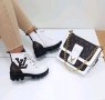 Дамски комплект боти и чанта Louis Vuitton код 20, снимка 1 - Дамски ежедневни обувки - 27099761