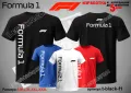 Formula 1 тениска t-black-f1, снимка 1