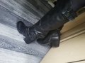 Дамски високи зимни ботуши с дебел ток - 38, 39 номер, снимка 3