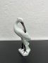 Винтидж порцеланова фигура на птица  Лопатар. №4807, снимка 1 - Колекции - 43117100
