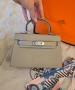 Налична чанта Hermes Mini Kelly, снимка 9