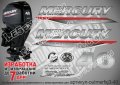 MERCURY 40 hp JET FS 2019-2022 Меркюри извънбордов двигател стикери надписи лодка яхта outmerfsj3-40, снимка 1 - Аксесоари и консумативи - 43249208