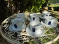 Лаваца / Lavazza италиански порцеланови чаши за капучино, снимка 2