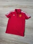 Оригинална мъжка тениска с яка Adidas x F.C. Manchester United / Season 20-21, снимка 2