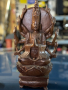 Уникална дървена фигура,дърворезба Буда, снимка 2