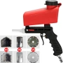 Преносим пневматичен пистолет за пясъкоструене, голям капацитет, ергономична дръжка, снимка 7