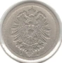 Germany-5 Pfennig-1875 A-KM# 3-Wilhelm I-type 1-large shield, снимка 2