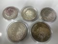 Сребърни монети Херкулес 10 и 50 francs, снимка 1