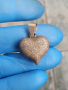 Сребърно Сърце, снимка 1 - Колиета, медальони, синджири - 44847313