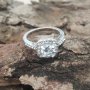 Дамски пръстен с цирконий 23731