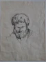 Владимир Димитров Майстора -рисунка с молив на мъж, снимка 7