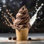 Суха смес за сладолед КАКАО * Сладолед на прах КАКАО * (1300г / 5 L Мляко), снимка 4