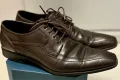 Елегантни мъжки обувки на Lloyd в кафяво, естествена кожа, с връзки , снимка 10