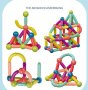 Бебешки комплект играчки - сглобяеми магнитни блокове, снимка 1