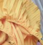 РАЗПРОДАЖБА-Просто уникална жълта рокля с етикет , снимка 6