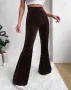 Дамски кадифени панталони с висока талия, 6цвята , снимка 17