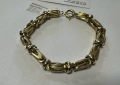 Златна гривна 9.48гр.21см.Намалена!!!, снимка 6