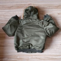 Оригинално мъжко яке Alpha Industries Heavy Attached Hood N-2B, снимка 6 - Якета - 43515541