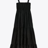 Дамска черна рокля, снимка 5 - Рокли - 33216357