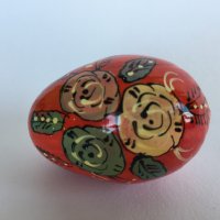 Великденско яйце, дървено №9 -  рози 2, снимка 2 - Декорация за дома - 38194448